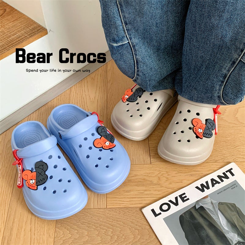 Eva Hole Shoes Children'S Slippers Summer Boys And Girls Baby Children Wear Thick-Soled Non-Slip Sandals - Image 5