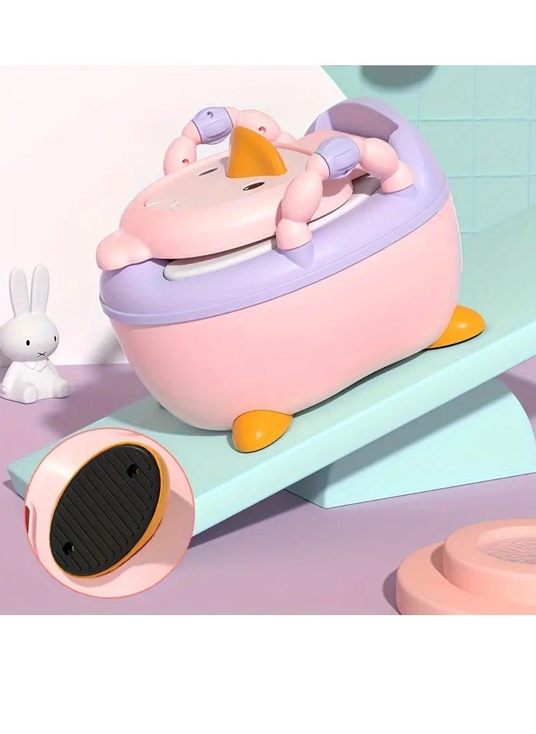 Creative Toilet Household Mobile Small Toilet Drawer Type Potty Yellow