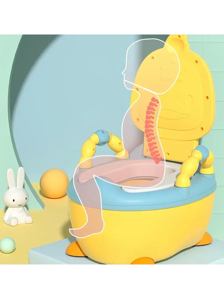 Creative Toilet Household Mobile Small Toilet Drawer Type Potty Yellow