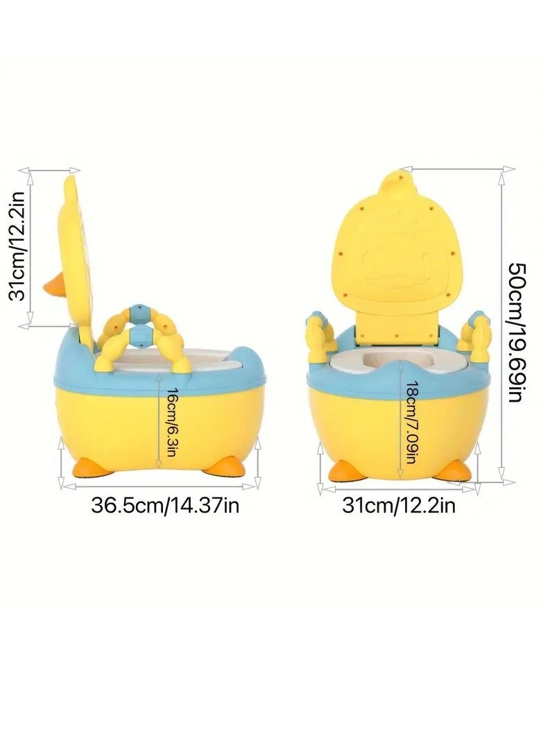 Creative Toilet Household Mobile Small Toilet Drawer Type Potty Yellow