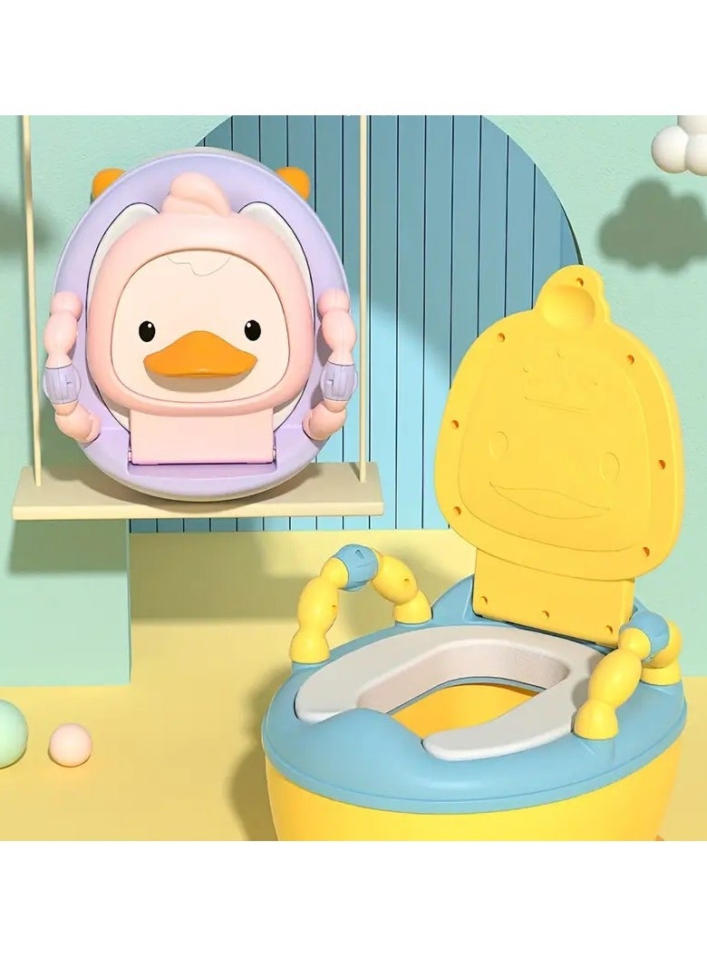 Creative Toilet Household Mobile Small Toilet Drawer Type Potty Yellow