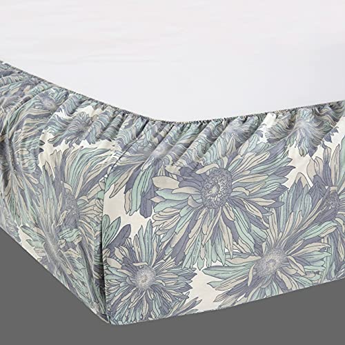 Swanson Beddings Daisy Silhouette 100% Cotton Sheet Set : Fitted Sheet, Flat Sheet and Two Matching Pillowcases (King) - Image 3