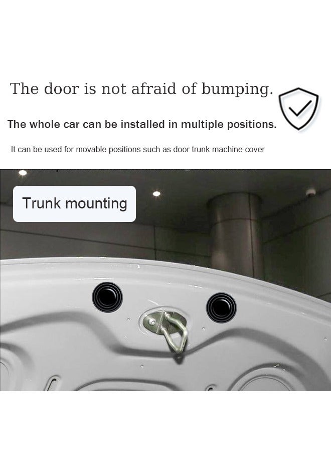 12PCS Car Door Shock Absorber Gasket,Car Door Protector Stickers,Buffer Bumper Cushion Car Door Shock Absorbing PVC Cushion Anti-Collision Gasket Car Accessories,Decoration Sticke - Image 4