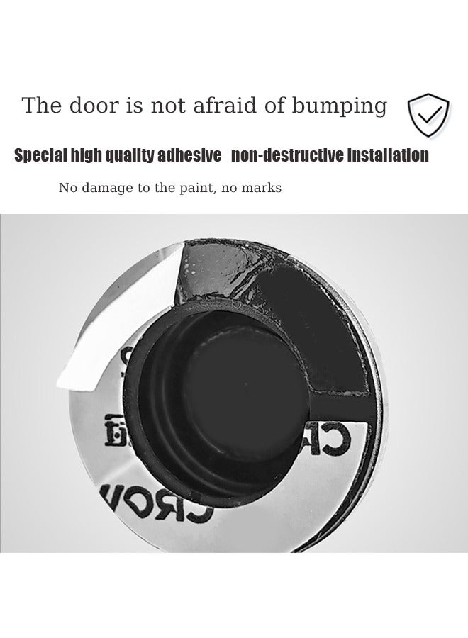 12PCS Car Door Shock Absorber Gasket,Car Door Protector Stickers,Buffer Bumper Cushion Car Door Shock Absorbing PVC Cushion Anti-Collision Gasket Car Accessories,Decoration Sticke - Image 5