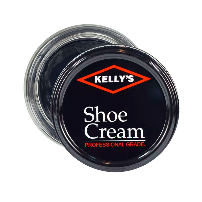 KELLYS Kelly's Dark Navy Shoe Polish 1.5 oz - Professional Leather Shoe Cream - Image 2