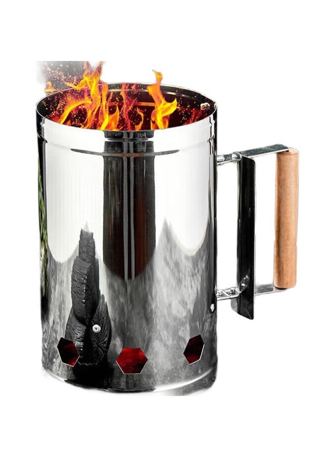 Charcoal, Fire Starter, Charcoal Ignition Tube, Charcoal Ignition Bucket, Fire Starter Bucket, Charcoal Ignition Bucket, Water Boiling And Tea Brewing Tool