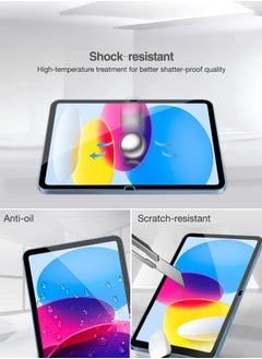 ZORIK ZORIK Screen Protector for iPad A16 2025 11th/10th 2022 Generation (11-inch/10.9), HD Clear Tempered Glass Film Guard -1 Pack  - Image 5