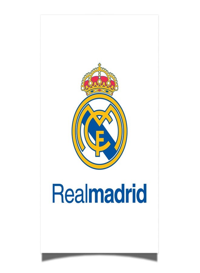 ديزرت كاكتوس ملصق صبار الصحراء لنادي ريال مدريد لكرة القدم (لوس بلانكوس مدريديستاس) مقاس 11 × 17 بوصة، ديكور غرفة أو مكتب، معدات رسمية للمشجعين (11 × 17 بوصة، الإصدار أ) - Image 1