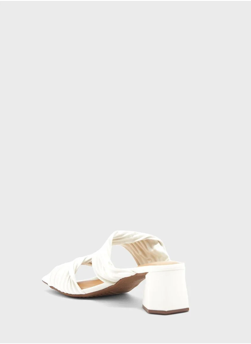 VIZZANO Ellianna Multi Strap Mid Heel Sandals