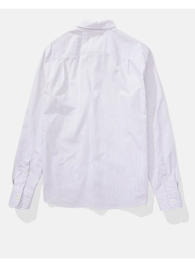American Eagle Striped Classic Fit Shirt