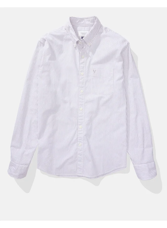 American Eagle Striped Classic Fit Shirt