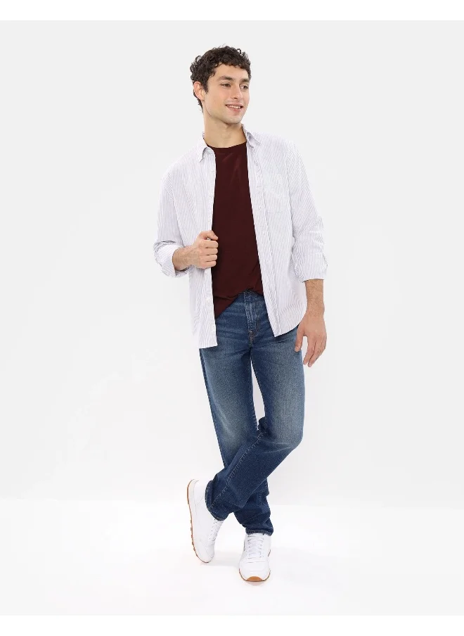 American Eagle Striped Classic Fit Shirt