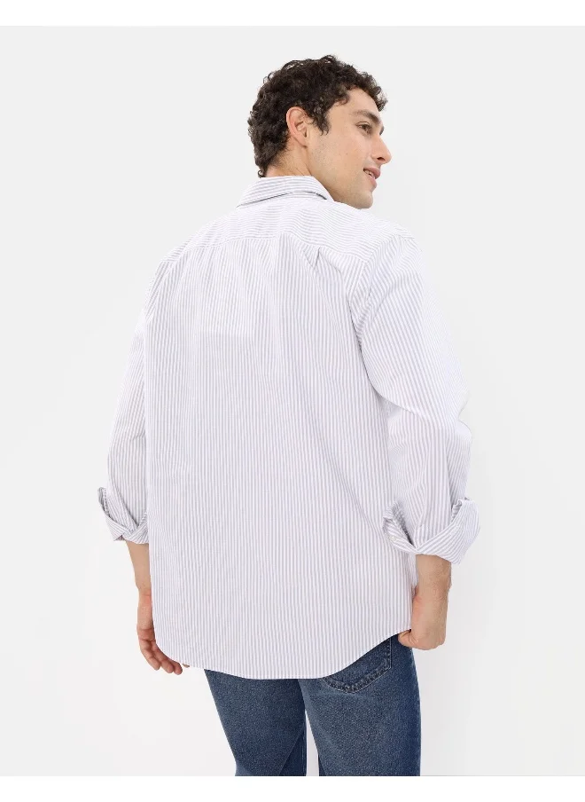 American Eagle Striped Classic Fit Shirt