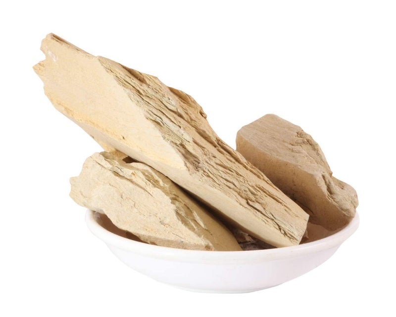 AnNafi Natural Multani Mitti Organic For Face Fullers Earth Facial Clay Whole Stone Chunks 100 Organic Natural Glow 1000 Gram