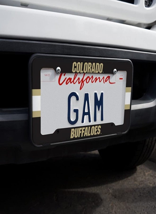 GRAPHICS & MORE University of Colorado Stripes License Plate Tag Frame - Image 2