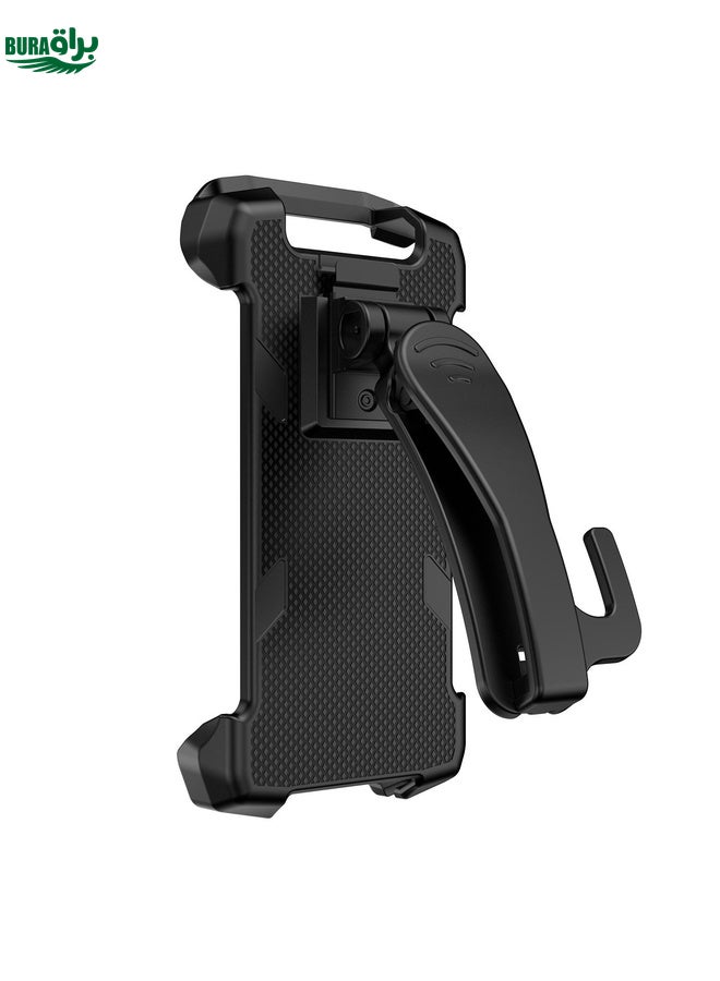 BURAQ Case Cover For Ulefone Armor mini 20T Pro / 20 Pro Ulefone Back Clip Phone Case(Black) - Image 3