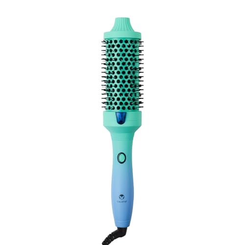 CALISTA FAUXblo Thermal Blowout-Heated, Airless Round Brush | Heats to 365Â°F | One-Step Blowout Brush for Smooth, Shiny Hair | 3 Sizes for All Hair Types | Dual Voltage (1.77, Pink Lemonade) - Image 1