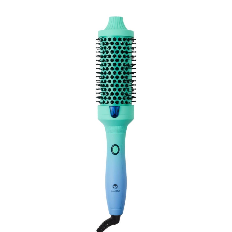 CALISTA FAUXblo Thermal Blowout-Heated, Airless Round Brush | Heats to 365Â°F | One-Step Blowout Brush for Smooth, Shiny Hair | 3 Sizes for All Hair Types | Dual Voltage (1.77, Pink Lemonade) - Image 2