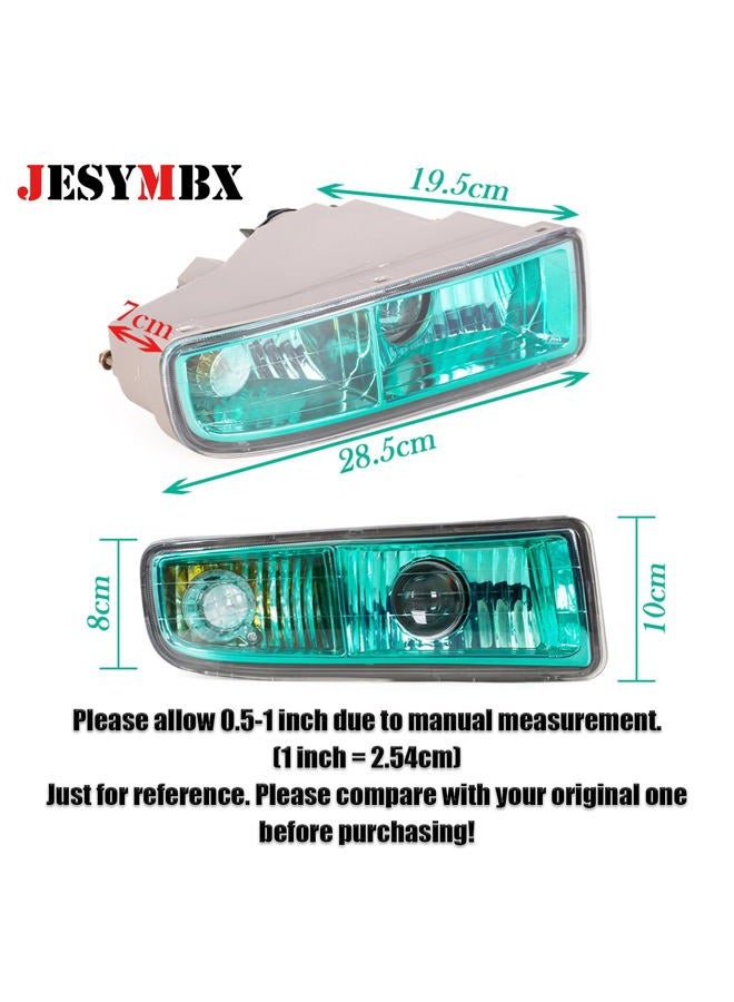 JESYMBX For LEXUS LX470 1998-2007 Fog Light Front Bumper Driving Lamp Headlight Green Left Right - Image 4