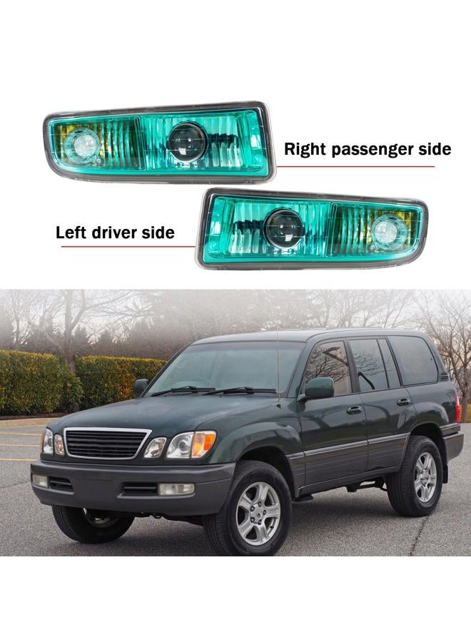 JESYMBX For LEXUS LX470 1998-2007 Fog Light Front Bumper Driving Lamp Headlight Green Left Right - Image 3