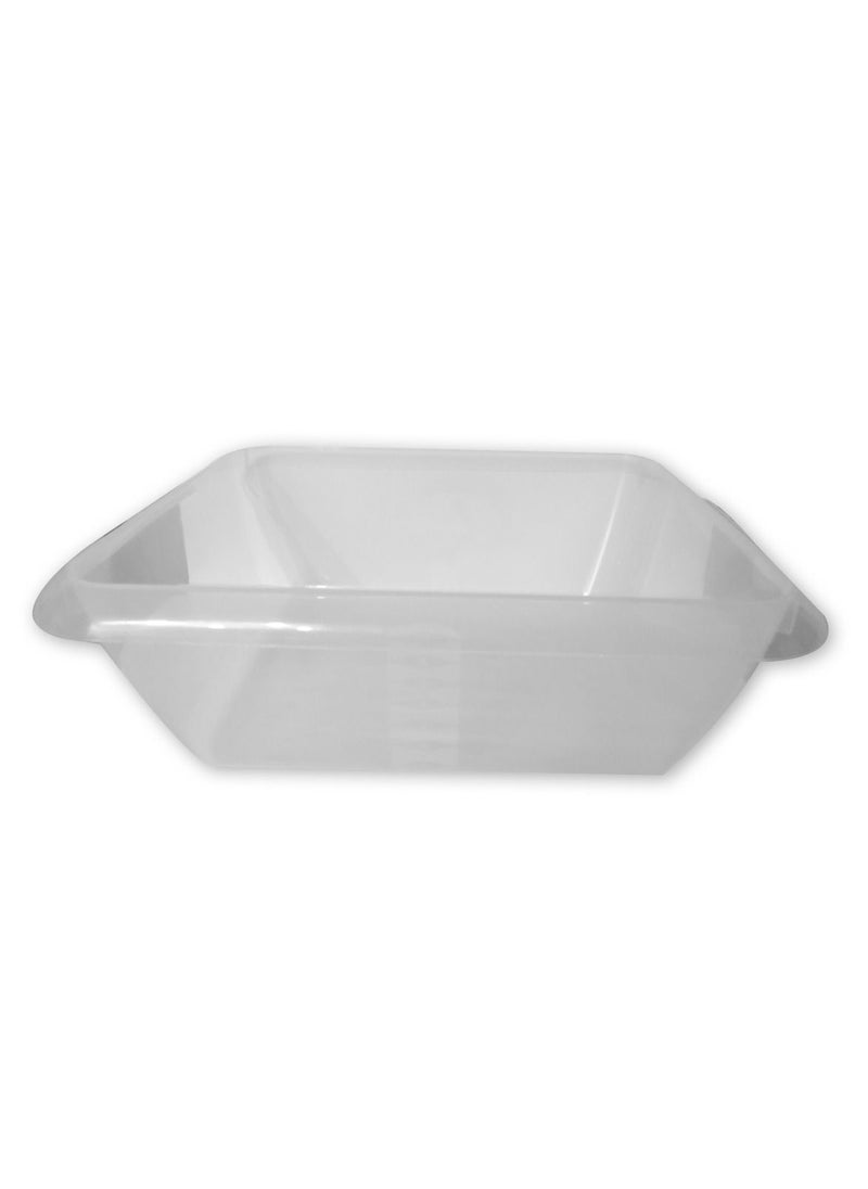 GAB Plastic - GAB Multipurpose Washing Sink Plastic  Clear - Image 1