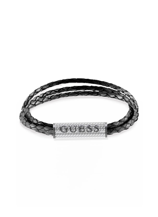 GUESS Men Leather Bracelet 