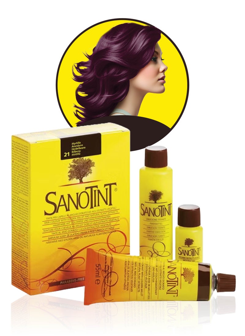 Sanotint - Hair Color 21 Bilberry 125 Ml - Image 1