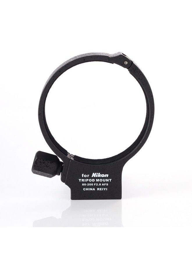 FocusFoto Metal Tripod Collar Mount Ring 1/4" for Nikon AF-S 80-200mm f/2.8D F2.8 Zoom Lens - Image 1