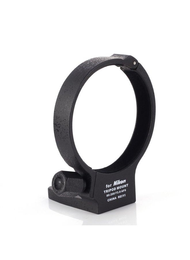 FocusFoto Metal Tripod Collar Mount Ring 1/4" for Nikon AF-S 80-200mm f/2.8D F2.8 Zoom Lens - Image 3