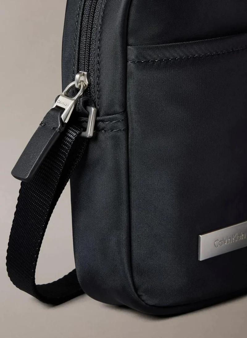 Calvin Klein Black Slim Reporter Bag for Men | Best Price UAE