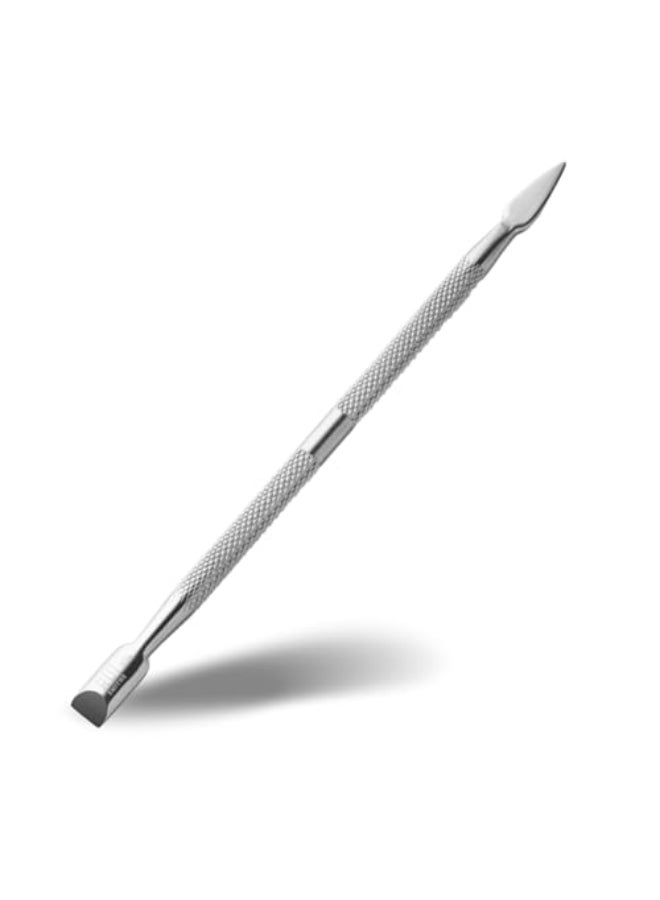 Rui Smiths Pro Cuticle Pusher with 2 Ends Stainless Steel Manicure Tool Style 104 - Image 1