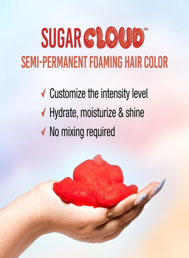 Punky Sugar Cloud Semi-Permanent Foam Hair Color, Licorice - Vibrant Hair Dye for Long-Lasting Color, Easy Application Foam Hair Dye, 6 fl oz. - Image 3
