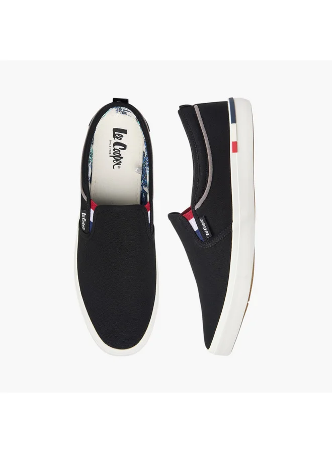 لي كوبر Men's Textured Slip-On Loafers
