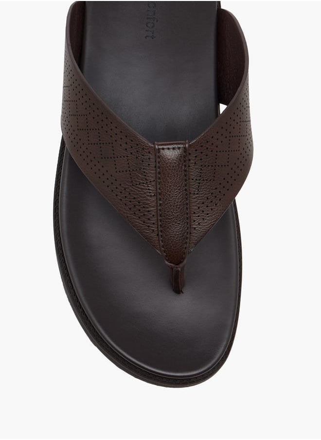 Le Confort Men's Textured Slip-On Sandal  - Image 3