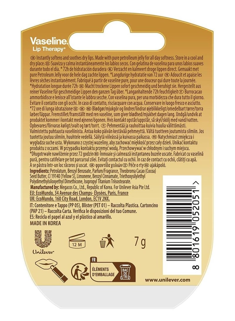 Vaseline Crème Brûlée Lip Balm 7g - Image 2