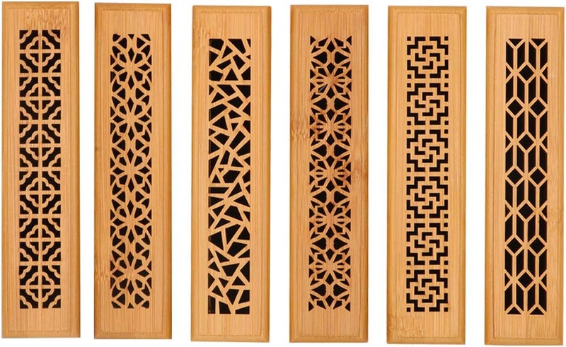 بوسيديان بخور بوسيدين – مبخرة خشبية مع أعواد عود كمبودي 20 قطعة في علبة هدايا فضية مع شريط – A21 - Image 5