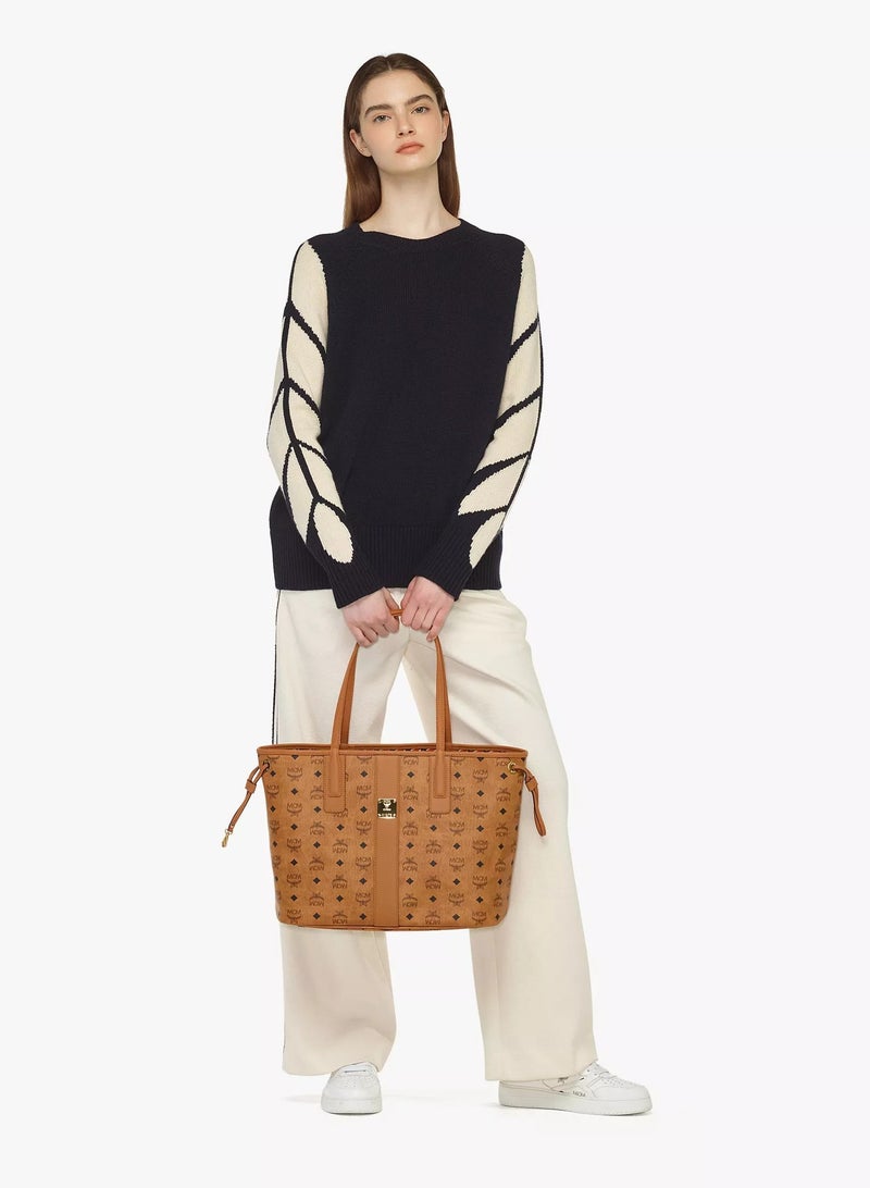 MCM Liz Reversible Shopper in Visetos - Image 2