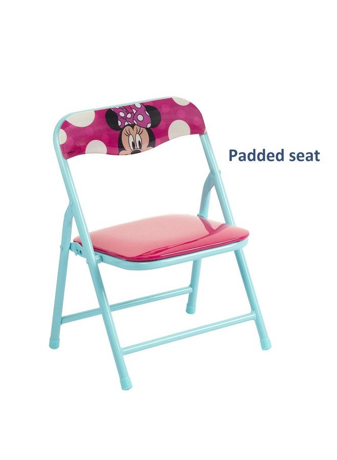 Minnie Jakks Pacific Minnie Jr Activity Table Set with One Chairs ,Teal and Red - Image 4