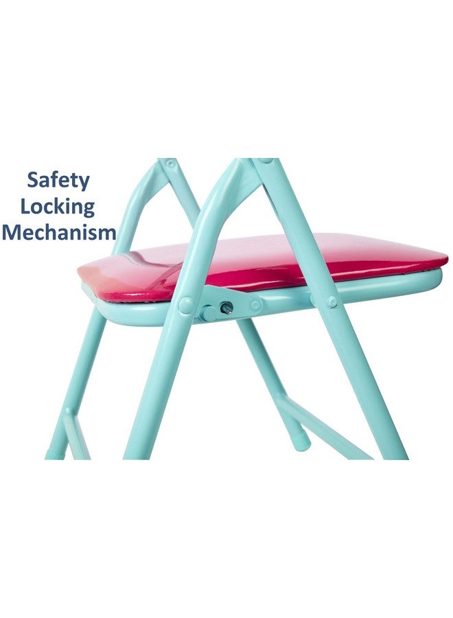 Minnie Jakks Pacific Minnie Jr Activity Table Set with One Chairs ,Teal and Red - Image 5