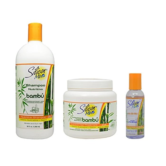Silicon Mix Bambu Shampoo & Treatment 36oz & Polisher 4oz "Set" - Image 1
