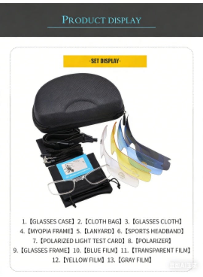 نظارات شمسية رياضية مستقطبة - Image 3