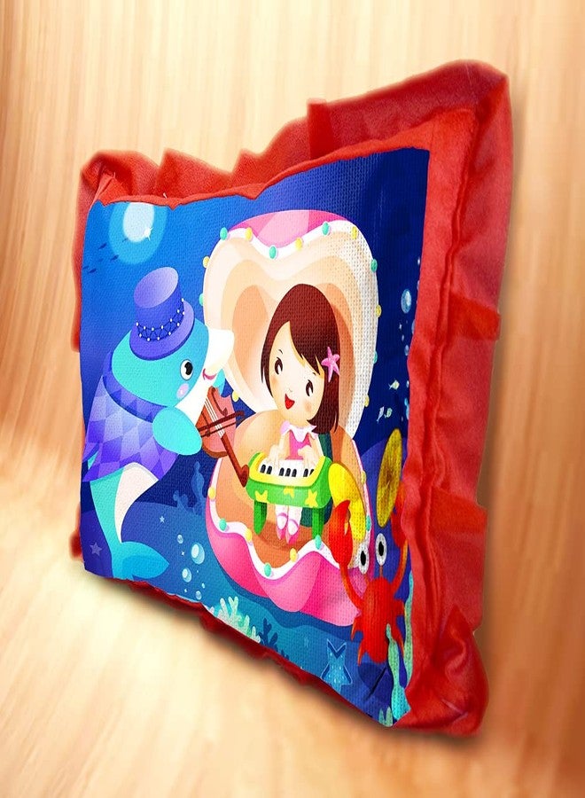 CUDDLY PRINT Cuddlyprint Kids Cartoon Printed Velvet Baby Pillow/Cushion/Toys/Soft Toys/Toddler Pillow/Kids Pillow for Baby Boy/Baby Girl (Rectangle Shape) - 14 x 20-inches Style 95 - Image 5