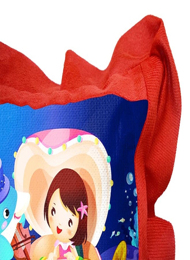 CUDDLY PRINT Cuddlyprint Kids Cartoon Printed Velvet Baby Pillow/Cushion/Toys/Soft Toys/Toddler Pillow/Kids Pillow for Baby Boy/Baby Girl (Rectangle Shape) - 14 x 20-inches Style 95 - Image 4