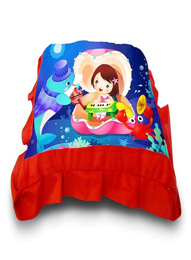 CUDDLY PRINT Cuddlyprint Kids Cartoon Printed Velvet Baby Pillow/Cushion/Toys/Soft Toys/Toddler Pillow/Kids Pillow for Baby Boy/Baby Girl (Rectangle Shape) - 14 x 20-inches Style 95 - Image 3