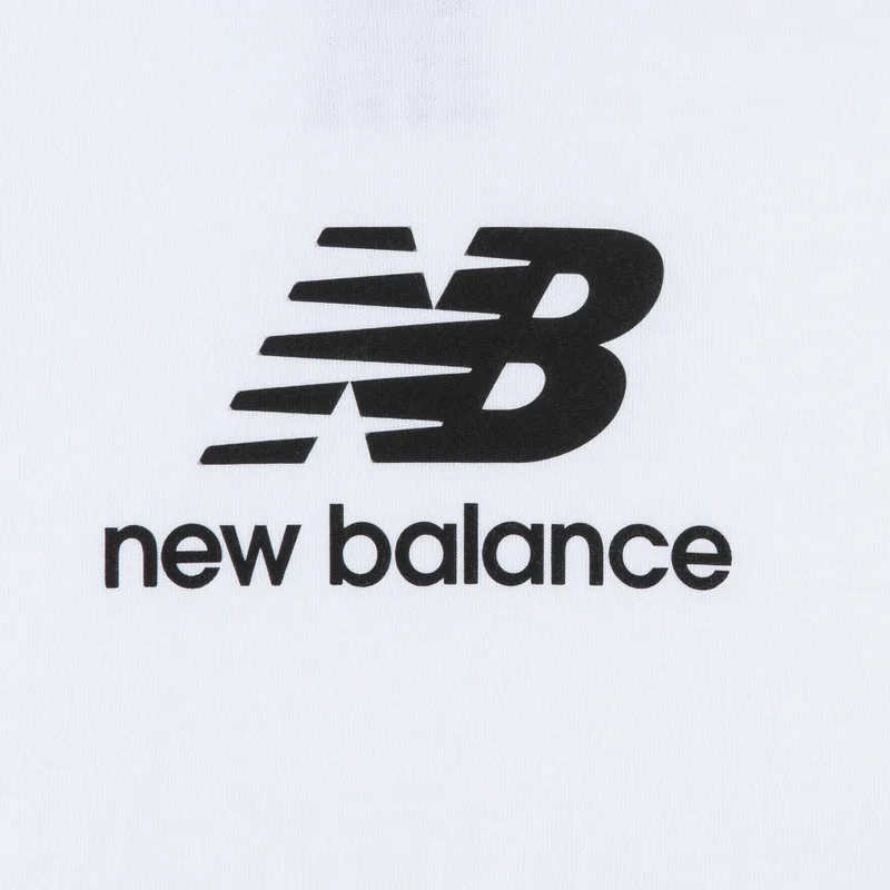 New Balance Kids' Jersey Stacked Logo T-Shirt