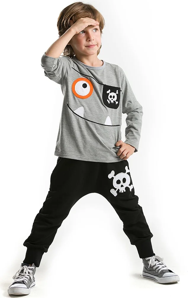 Denokids Happy Pirate Boy T-shirt Trousers Set