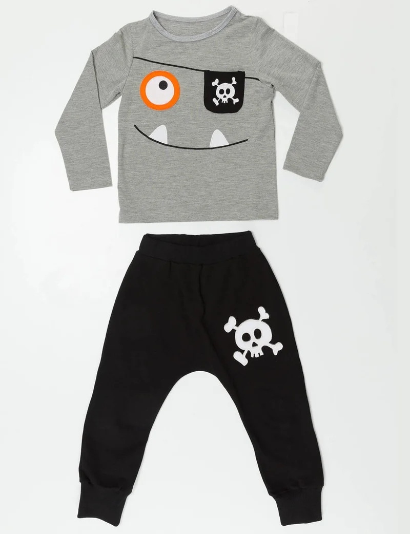 Denokids Happy Pirate Boy T-shirt Trousers Set