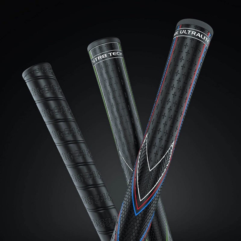 JumboMax Golf Grips STR8 Tech UltraLite Non-Tapered Golf Club Grips, Super-Oversized Profile Golf Driver Grip, 1 Unit, Medium (+5/16") - Image 3