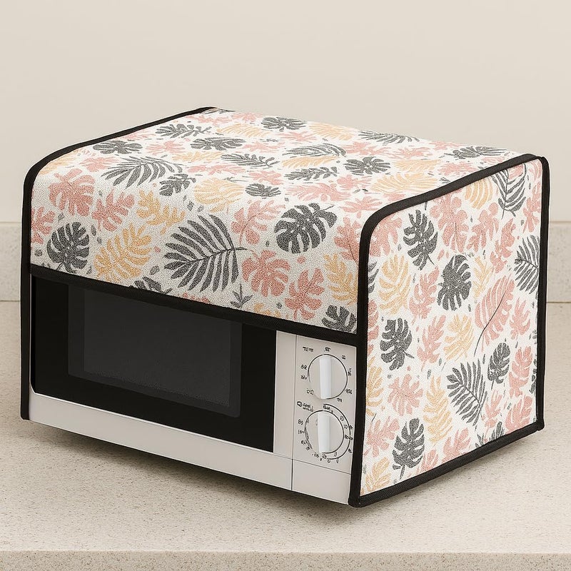 Generic Non-Woven Fabric Printed Microwave Cover 35x85cm  Multicolor