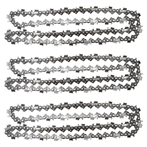 Anxingo 3 Pack 20" Chainsaw Chain 325" Pitch 058 Gauge 76DL Replacement for Blue Max 53543 8901 8902 Replacement for Husqvarna Stihl Poulan Craftsman Chainsaws - Image 1